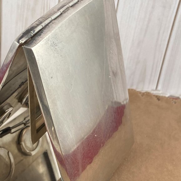 Vintage exceptional 1920's Handmade Ladies Sterling Silver Dance Purse - Picture 10 of 13